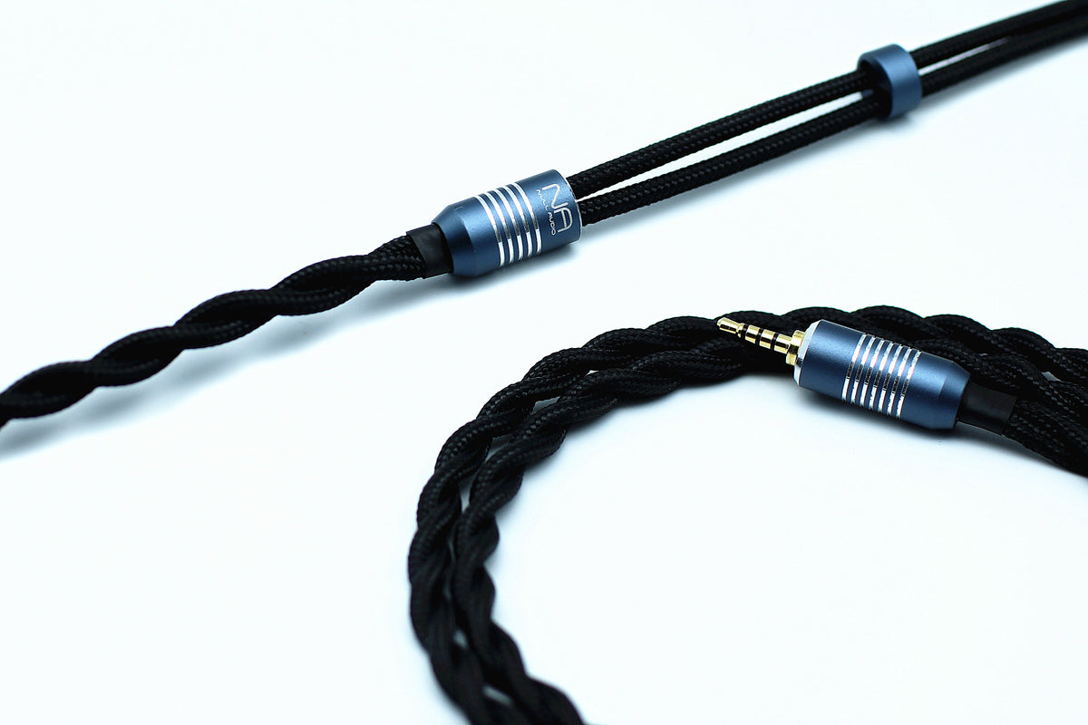 Moebius Gold Fusion Custom Cable for Headphone | IEM - Null Audio