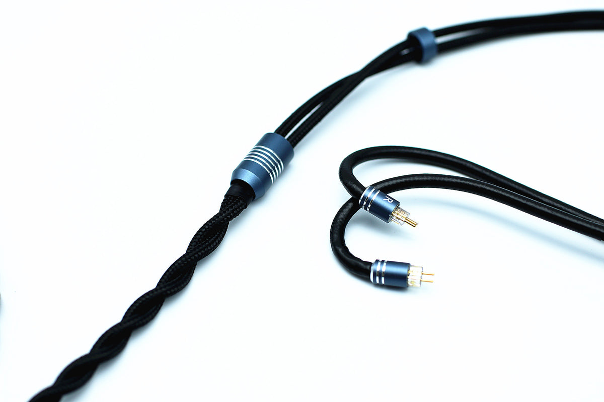 Moebius Gold Fusion Custom Cable for Headphone | IEM - Null Audio